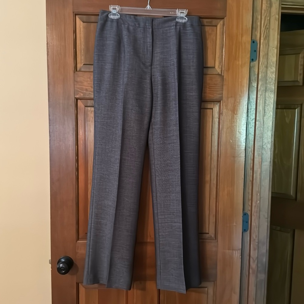 Kasper Pants, Size 6, Grey